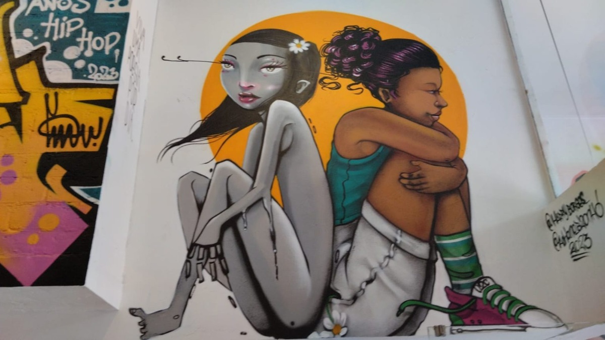 Arte na Rua - Reprodução