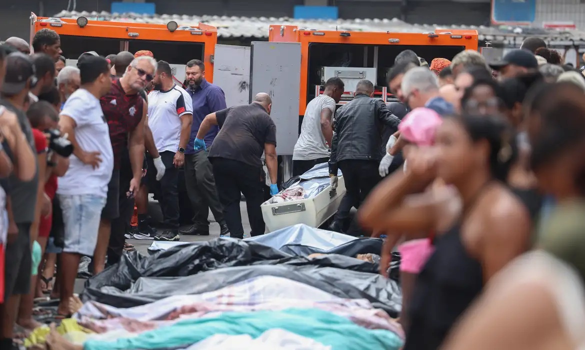 Operação Contenção, no Rio de Janeiro - Foto de Tomaz Silva - Agência Brasil
