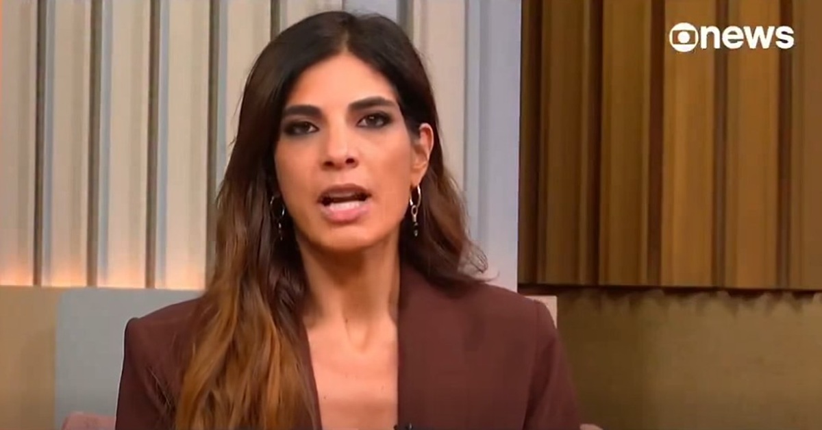 Andréia Sadi em reprodução de tela