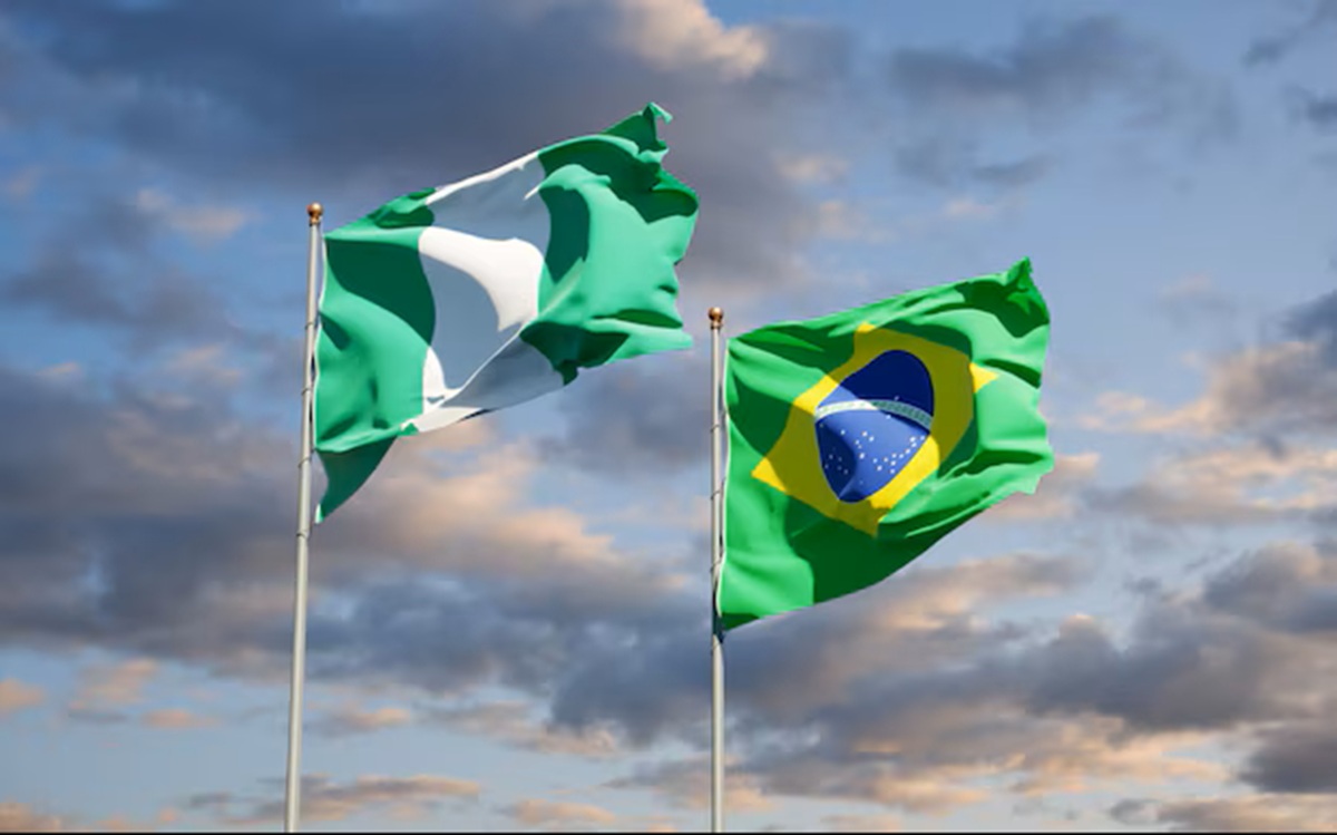 Bandeiras da Nigéria e do Brasil - Freepik - Reprodução