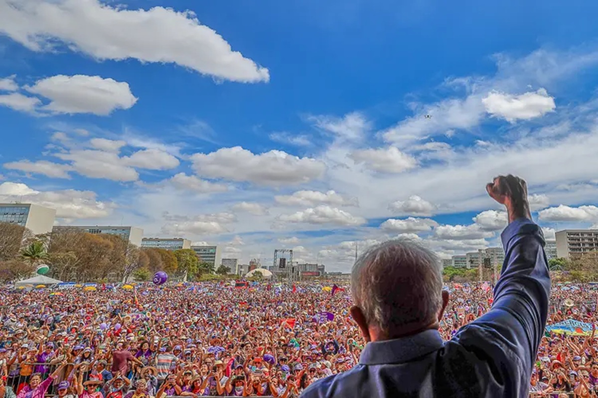 Lula em foto de Ricardo Stuckert
