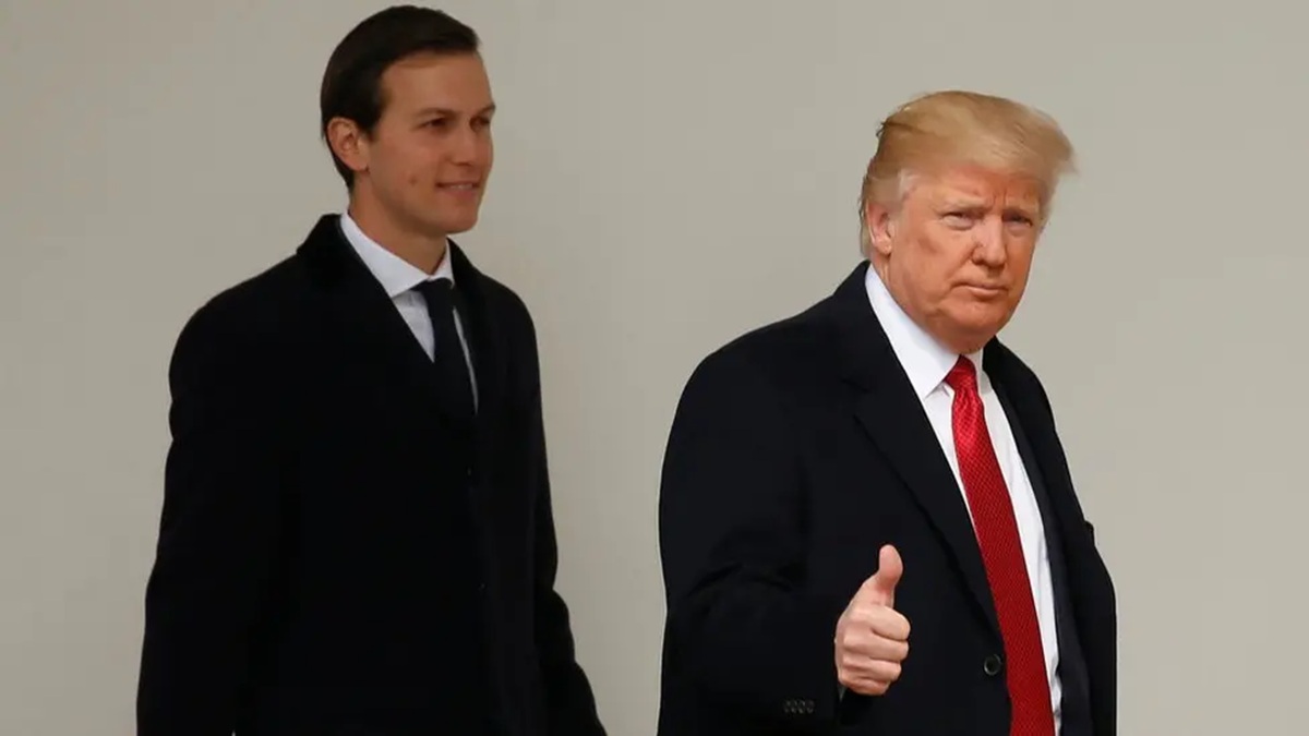 Trump e Kushner - Reprodução