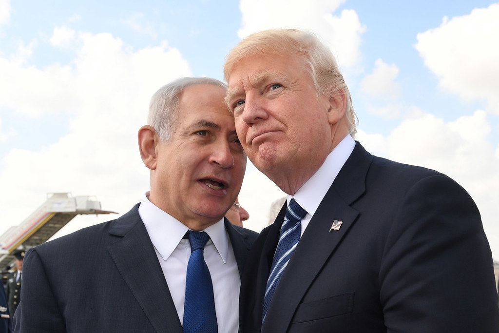 Donald Trump e Benjamin Netanyahu - Reprodução de Ministério das Relações Exteriores de Israel