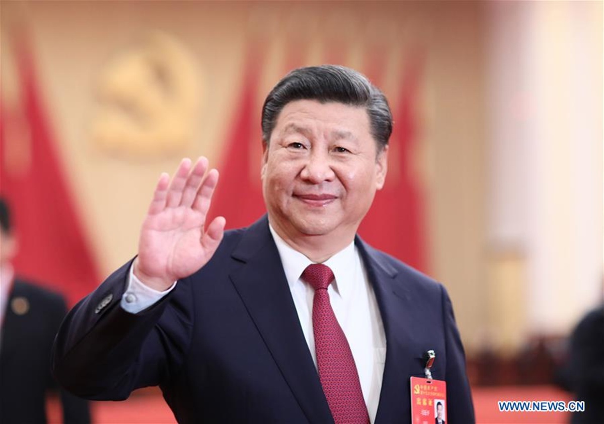 Xi Jinping por Lan Hongguang - Xinhua
