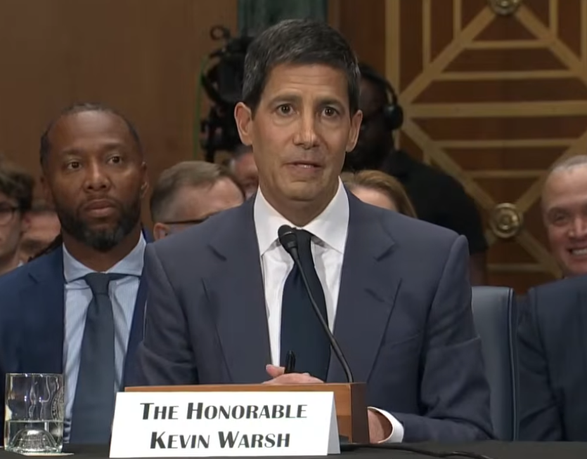 Kevin Warsh, nomeado por Donald Trump para a presidência do Federal Reserve. Foto: Reprodução YouTube
