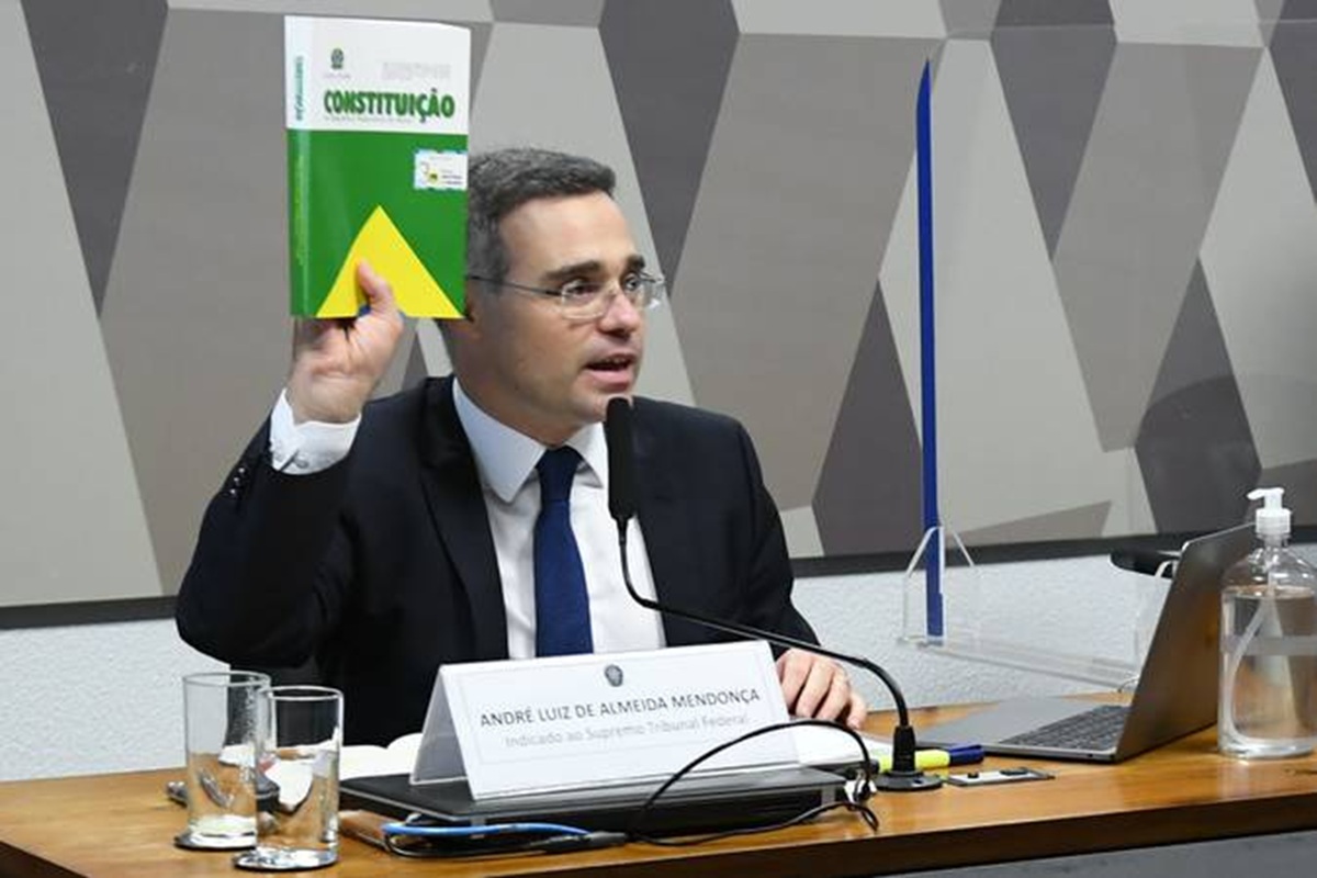André Mendonça em foto de Marcos Oliveira / Agência Senado