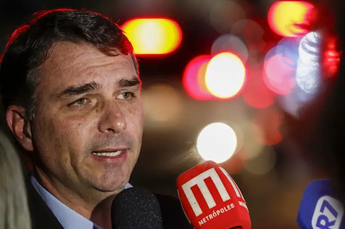 Flávio Bolsonaro em foto de Bruno Peres - Agência Brasil