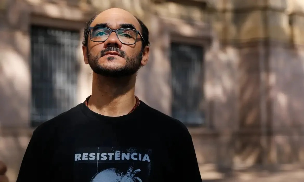 O fotojornalista Sérgio Silva. Crédito: Fernando Frazão/Agência Brasil
