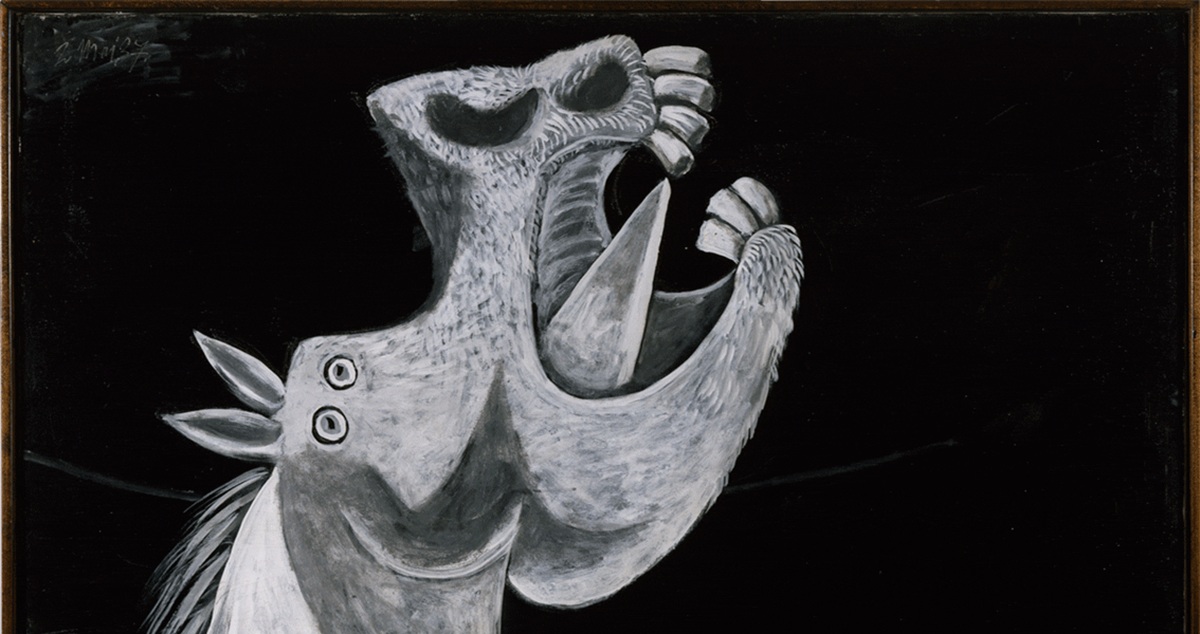Pablo Picasso - fragmento Guernica