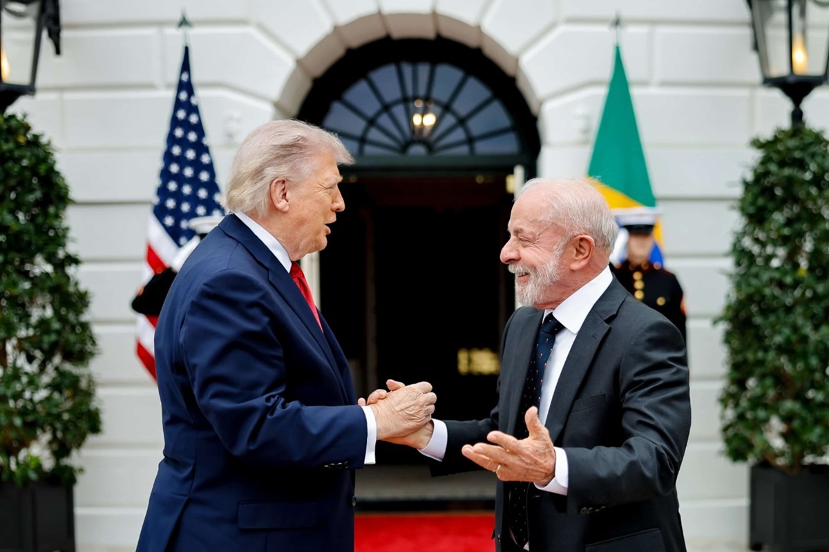 Donald Trump e Lula - Foto de Ricardo Stuckert/PR