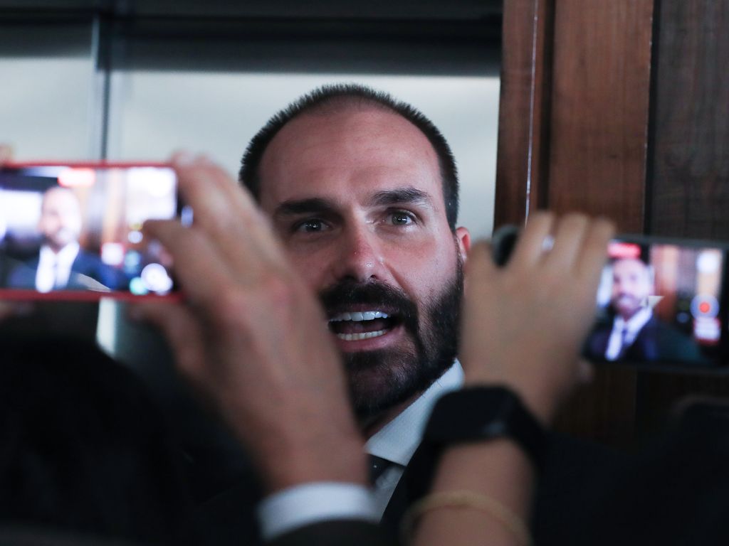 Eduardo Bolsonaro, ex-deputado federal. Foto Lula Marques/ Agência Brasil