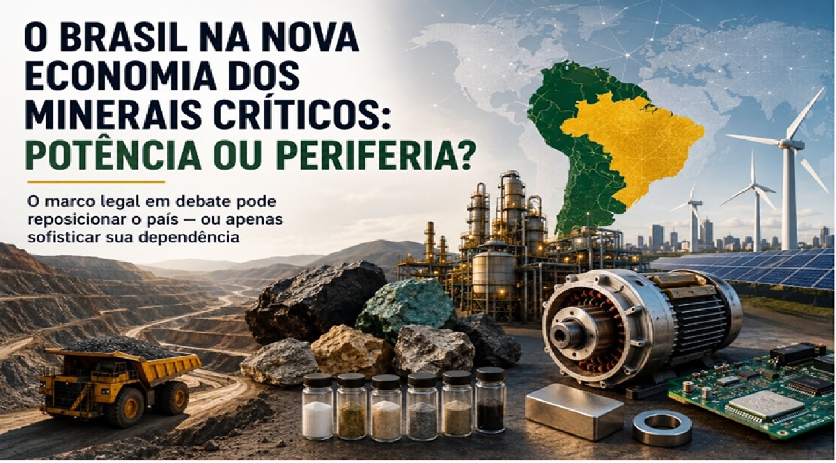 O Brasil na nova economia dos minerais críticos: potência ou periferia?, por Celso P. de Melo