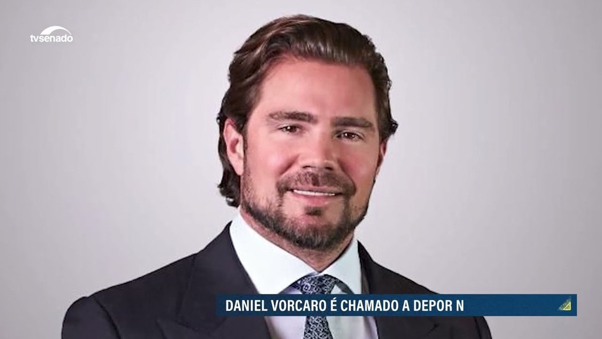 Daniel Vorcaro - Reprodução TV Senado