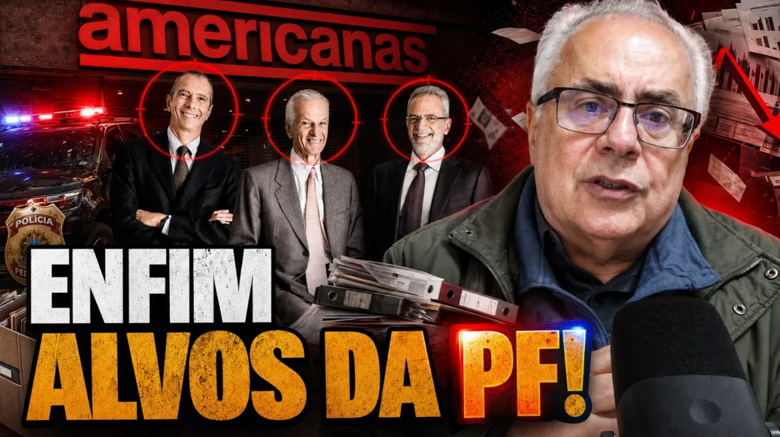 Nassif sobre caso Americanas: PF expõe fraude orquestrada pela 3G Capital para blindar bilionários