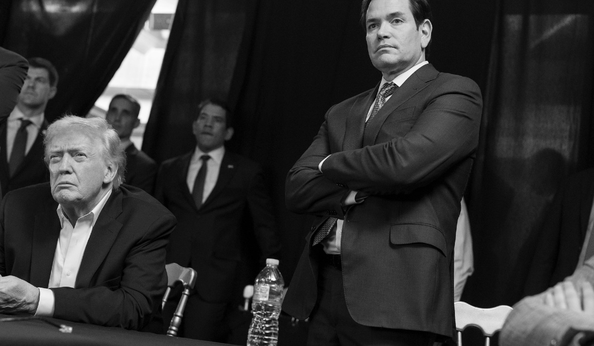 Donald Trump e Marco Rubio - foto de Molly Riley - Flickr