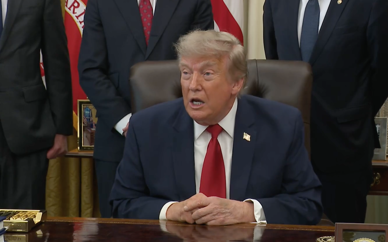 Donald Trump, presidente dos Estados Unidos. Foto: Foto: @Whitehouse - via fotospublicas.com