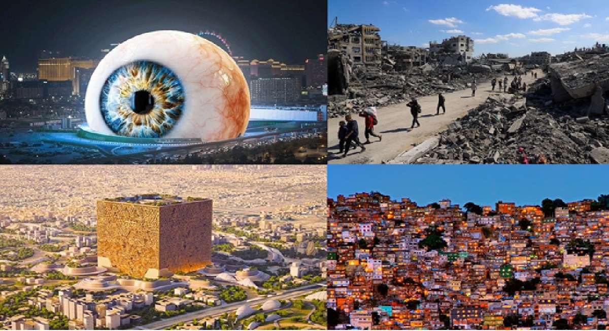 A Esfera, o Cubo, a Favela, Gaza e a nova ordem arquitetônica mundial, por Fábio Ribeiro