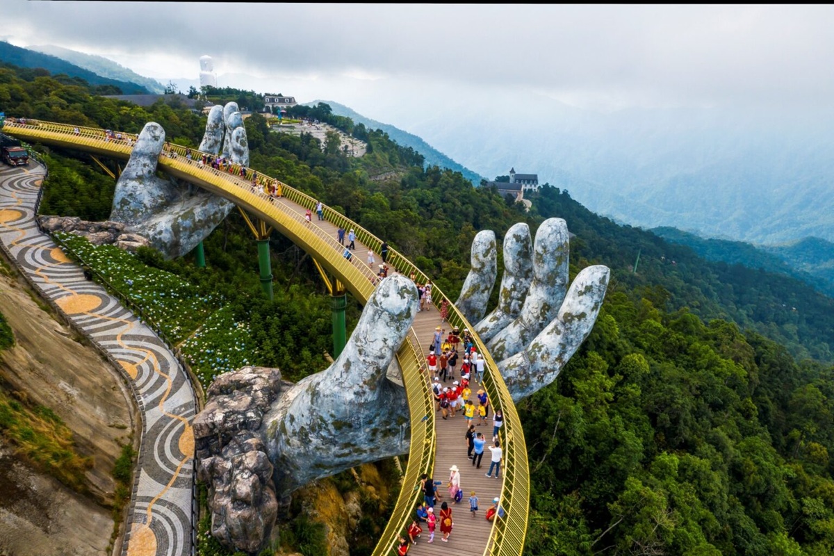 Golden Bridge - Vietnã - Divulgação