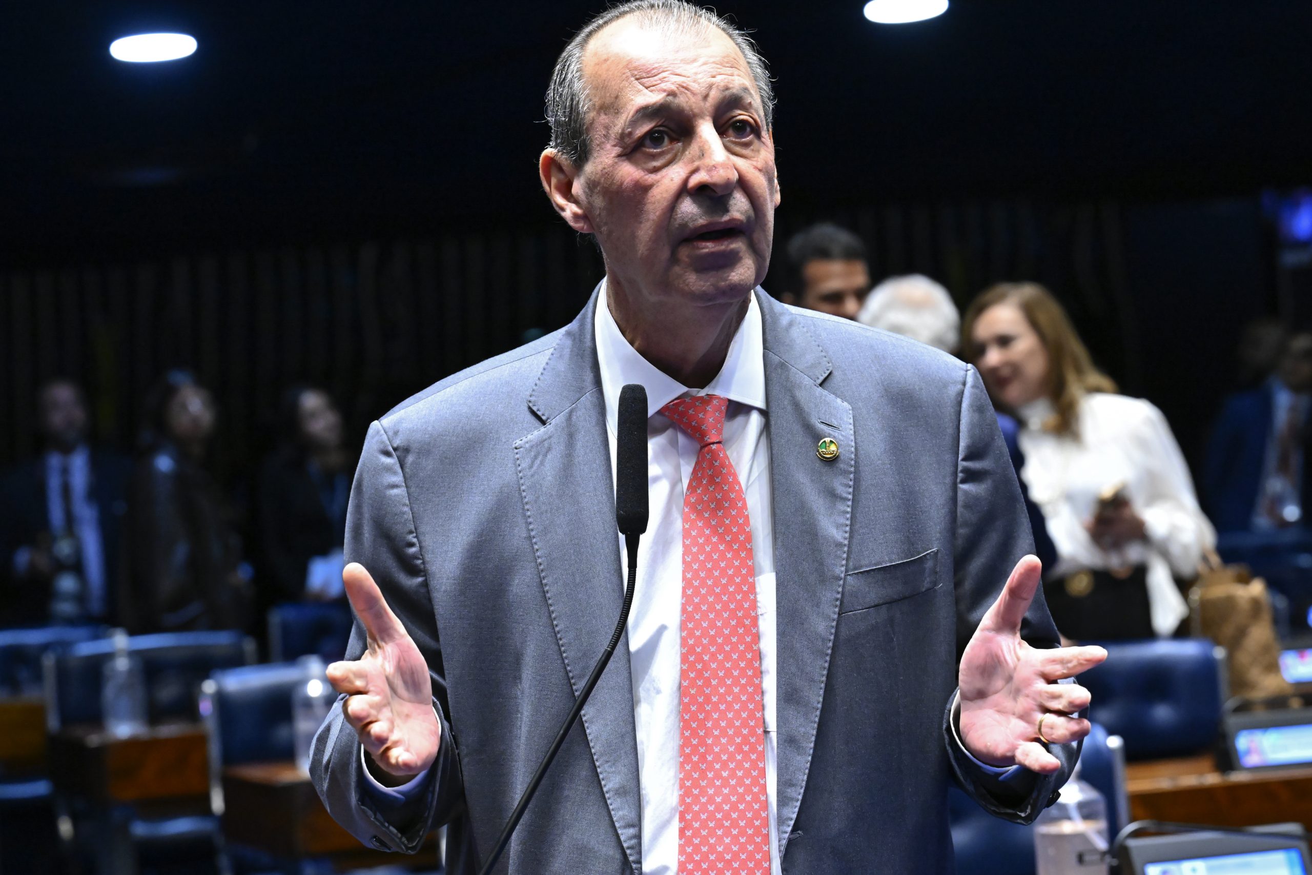 Senador Omar Aziz (PSD-AM).  Foto: Waldemir Barreto/Agência Senado
