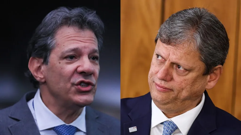 Fernando Haddad e Tarcísio de Freitas – Foto: Lula Marques e Marcelo Camargo/Agência Brasil