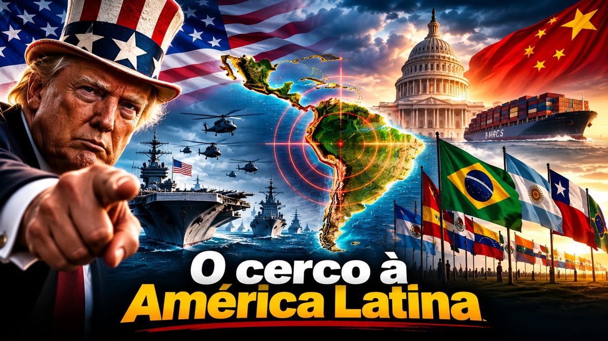 O cerco à América Latina pela Doutrina Donroe, por Gustavo Tapioca
