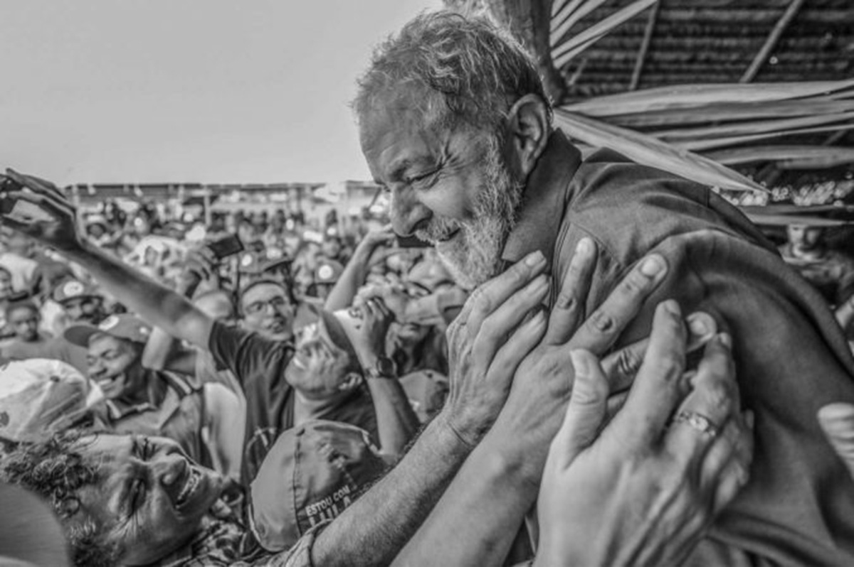 Lula em foto de Ricardo Stuckert
