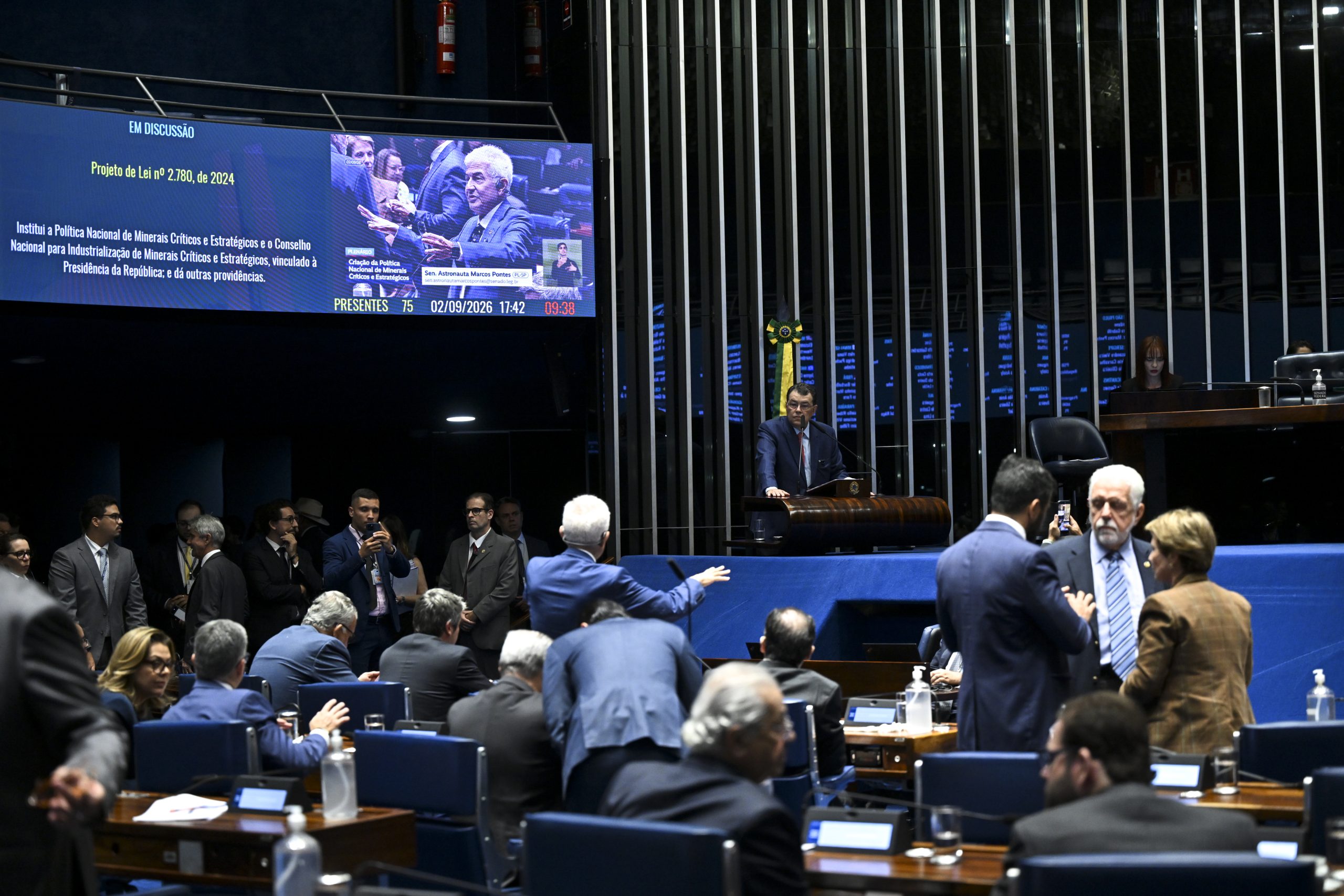 Senado aprova política nacional para minerais críticos e estratégicos