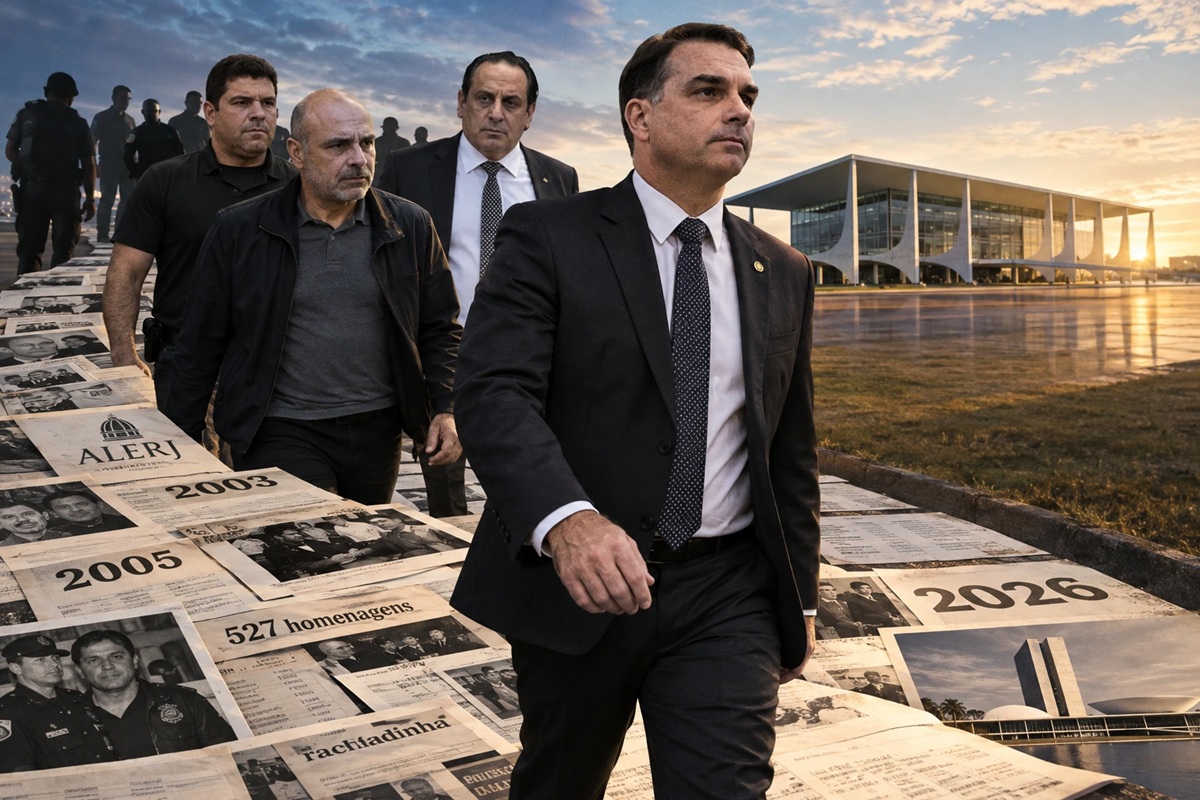 A rede do crime que agasalha Flávio Bolsonaro, por Benedito T. César