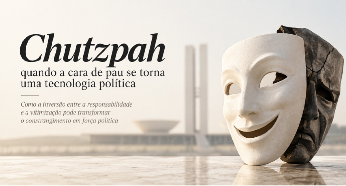 Chutzpah: quando a cara de pau se torna uma tecnologia política, por Celso P. de Melo