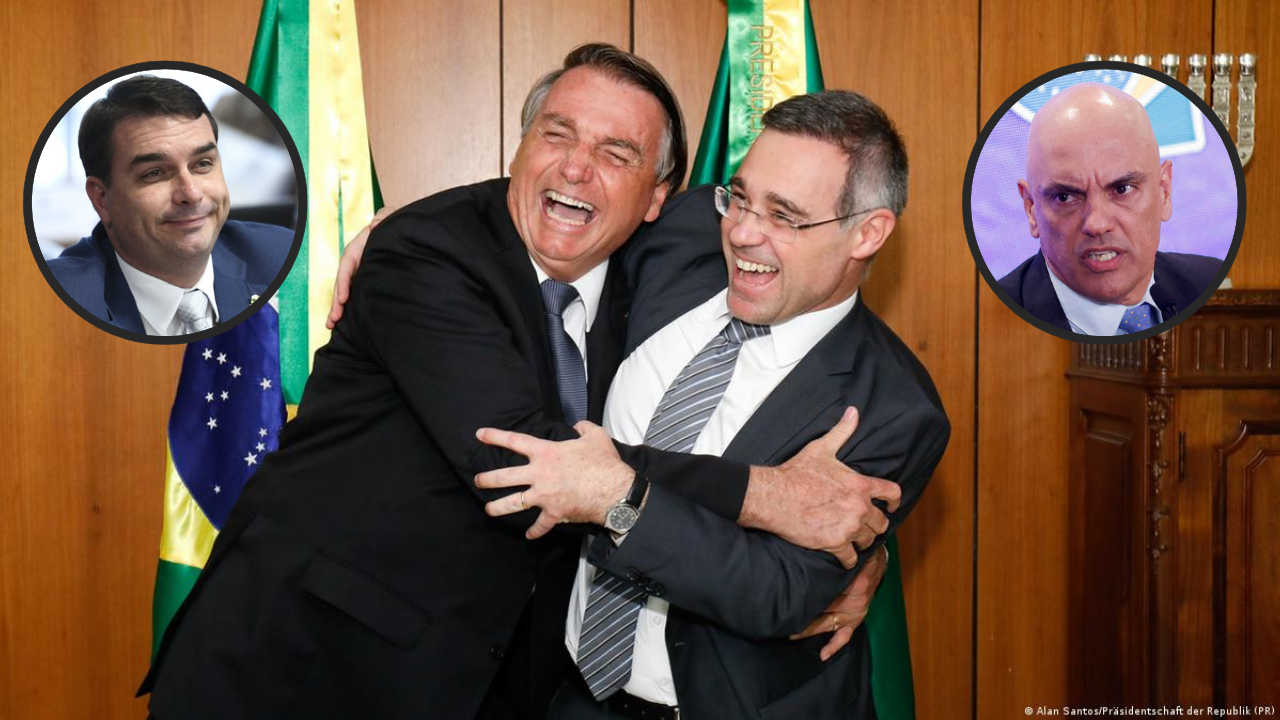 Mendonça plantou a nulidade do caso Dark Horse no vazamento contra Moraes; desgaste do STF deve beneficiar Flávio Bolsonaro na eleição