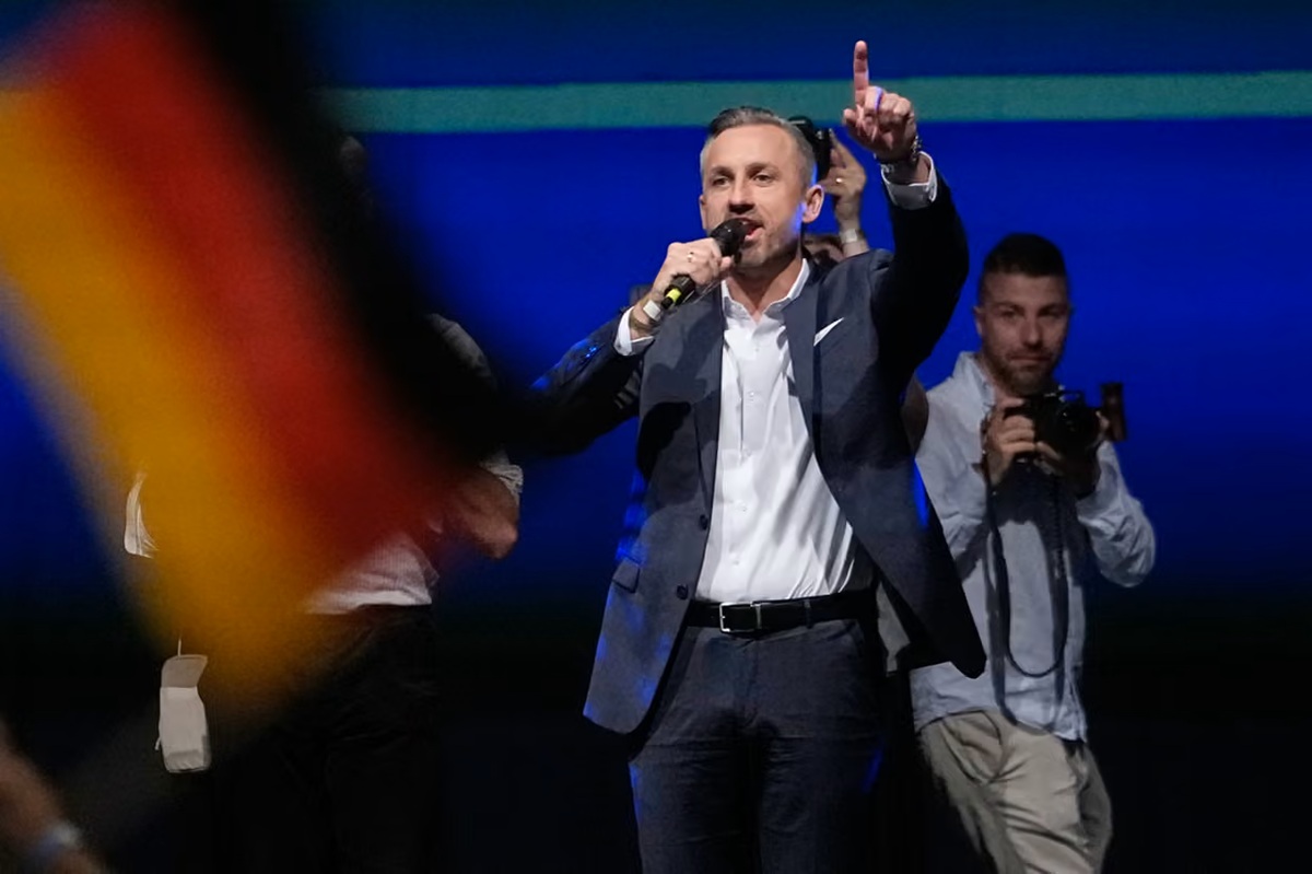 Ulrich Siegmund - Extrema direita alemã - foto de Matthias Schrader - AFP - Reprodução