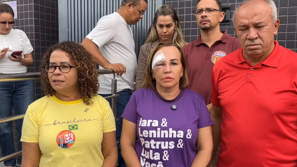Iara Pimentel, vereadora atingida por bolsonaristas