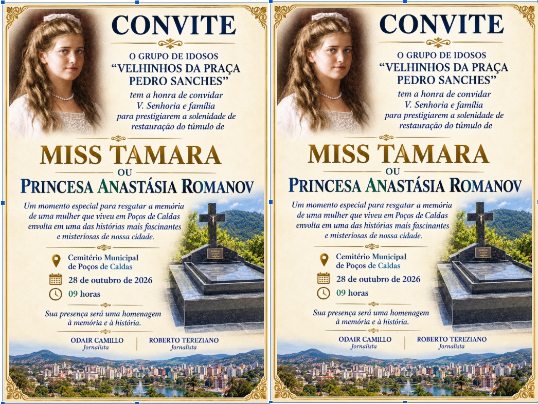 Miss Tamara, a princesa russa de Poços de Caldas, por Luís Nassif