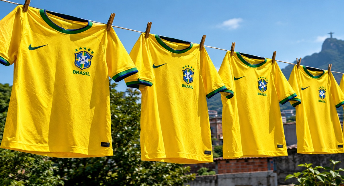 A camisa amarela, por Felipe Bueno