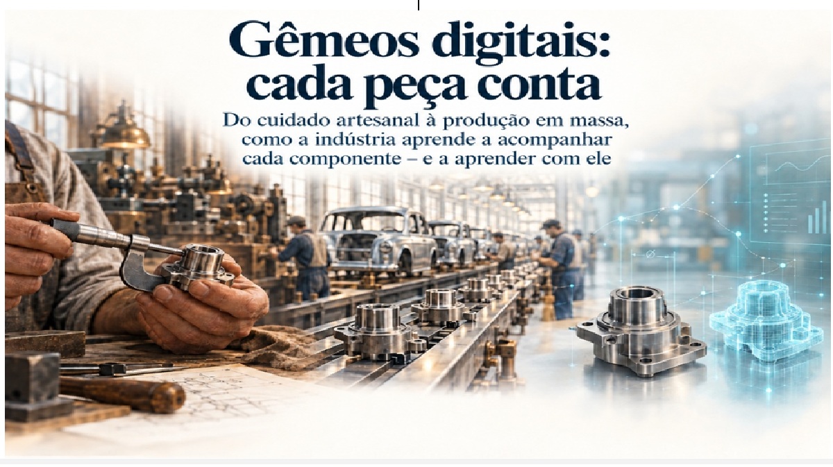 Gêmeos digitais: cada peça conta, por Celso P. de Melo