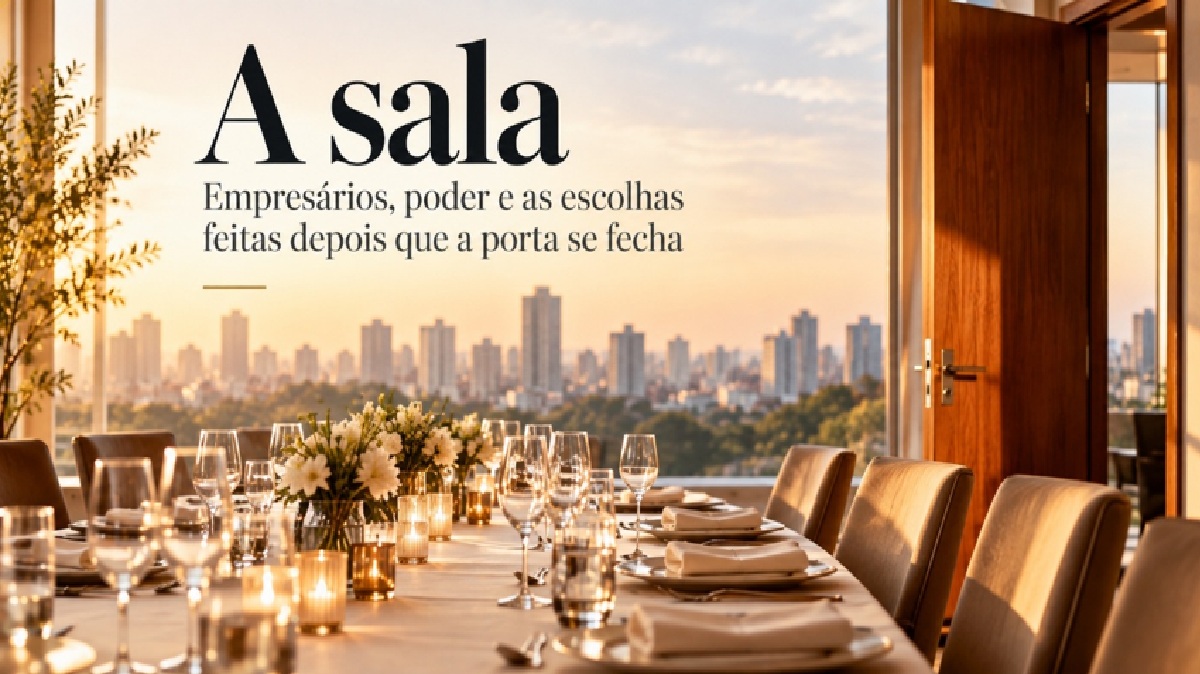 Empresários, poder e as escolhas feitas depois que a porta se fecha, por Celso P. de Melo