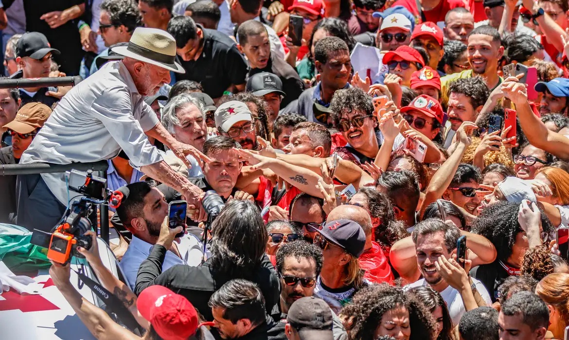 Lula em foto de Bruno Peres - Agência Brasil