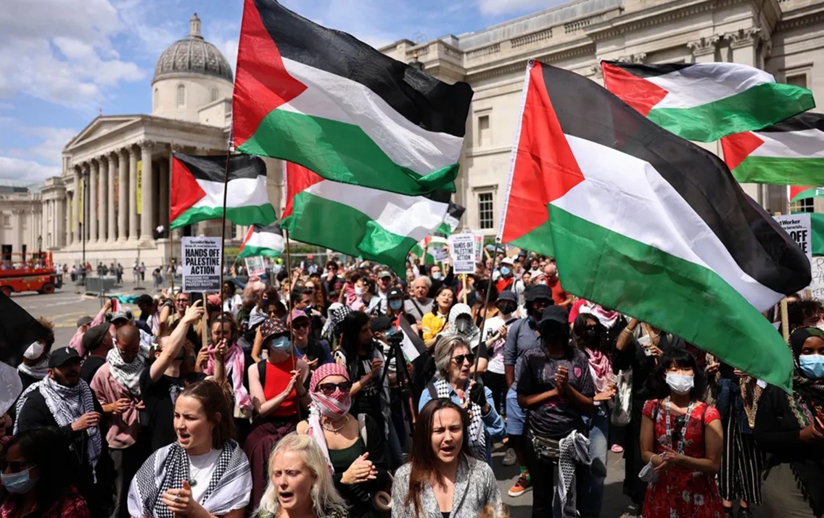 Palestine Action - EPA - Reprodução