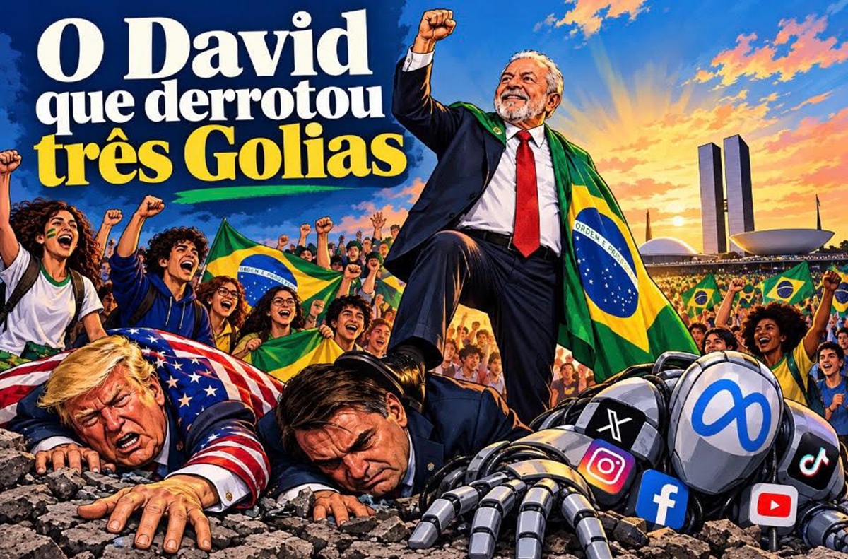 Lula, o Davi que derrotou três Golias, por Gustavo Tapioca