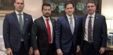 Eduardo Bolsonaro, Paulo Figueiredo, Marco Rubio, Flávio Bolsonaro - Reprodução Instagram