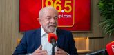 Lula em entrevista à Tupi. Foto: Reprodução Rádio Tupi
