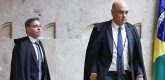 Alexandre de Moraes e André Mendonça - Foto: Antonio Augusto/STF