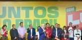 Pronunciamento após fim do primeiro turno - foto de Rodrigo Chagas - Brasil de Fato