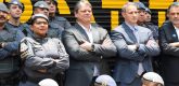 Gestão de Tarcísio de Freitas no governo de SP, com Guilherme Derrite na pasta da segurança, é marcada por aumento da letalidade policial.
| Crédito: Alex Fernandes / Governo do Estado de SP
