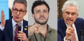 Zema, Renan e Caiado - Reprodução